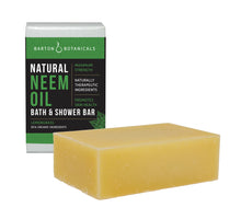 Barton Botanicals Neem Oil Bath and Shower Soap Bar, lemongrass scented